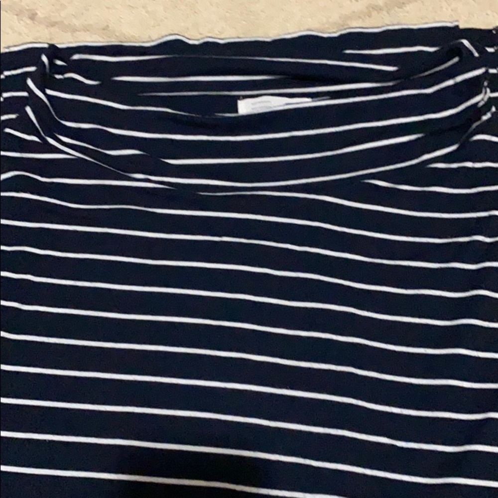Old navy striped maternity skirt